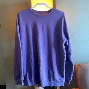 Mens original use purple crew neck